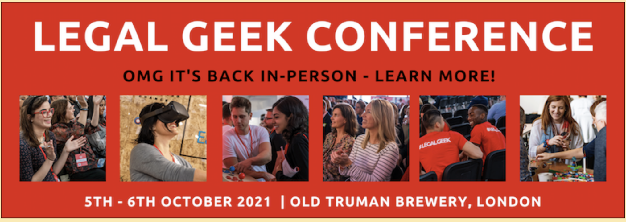 Legal Geek Conference 2021 cover