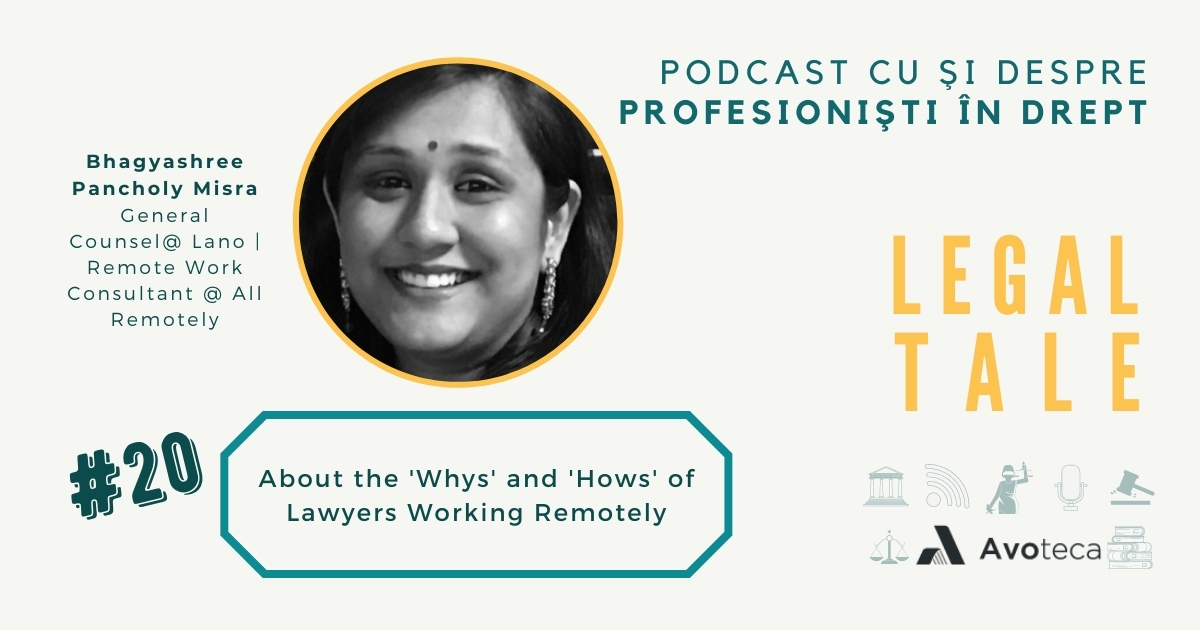 #20 - Bhagyashree Pancholy Misra, Legal Counsel & Remote Work ...